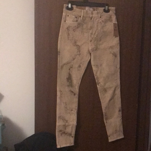 Polo Ralph Lauren Denim - Marble Print Jeans
